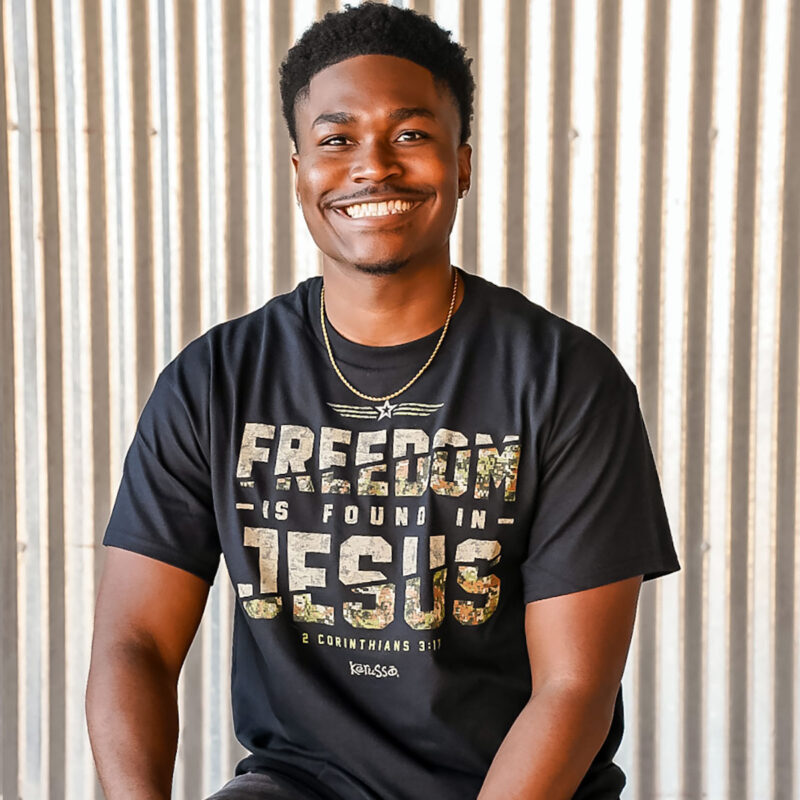 Abalor "Freedom in Jesus" 2 Corinthians 3:17 Christian T-Shirt – Faith-Based Graphic Shirt - Image 6