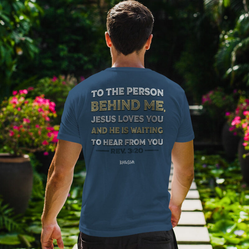 "Abalor Jesus Loves You Christian T-Shirt – Faith & Love Collection" - Image 3