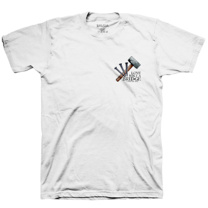 Abalor Kerusso Christian T-Shirt "The Bridge" – Inspirational Faith Shirt - Image 2