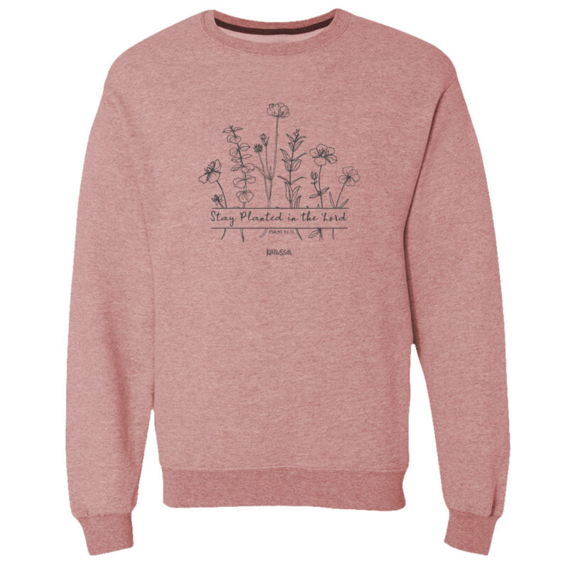 "Abalor Women’s Planted Sweatshirt – Rooted in Faith Collection"