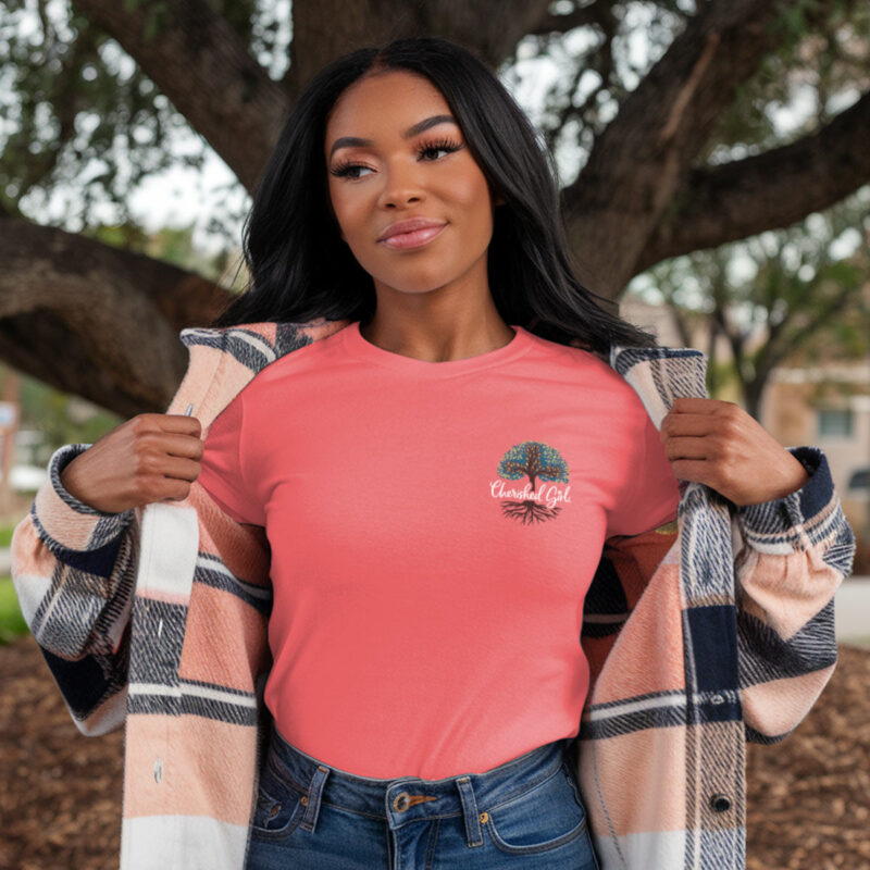 Abalor "Rooted in Christ" Women's T-Shirt – Inspirational Faith Shirt - Image 3