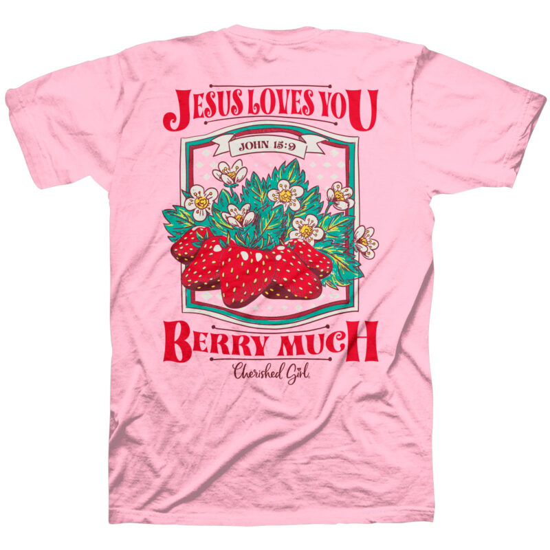 Abalor "Berry Much" Women's T-Shirt – Fun & Faith-Inspired Graphic Shirt
