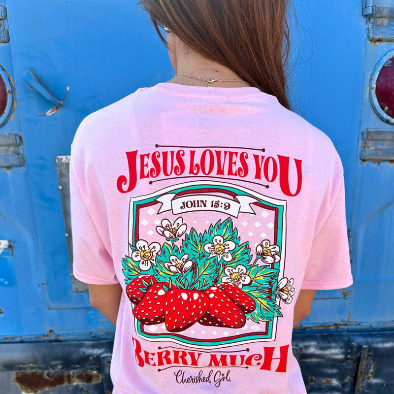 Abalor "Berry Much" Women's T-Shirt – Fun & Faith-Inspired Graphic Shirt - Image 7