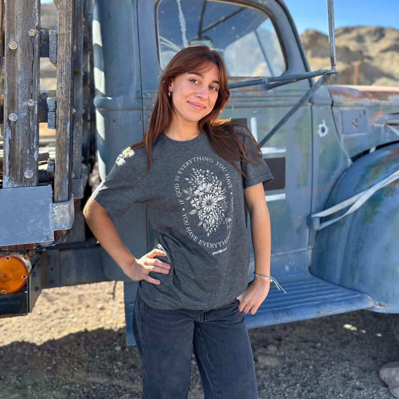 Abalor "God Is Everything" Women’s T-Shirt – Inspirational Christian Faith Shirt - Image 3