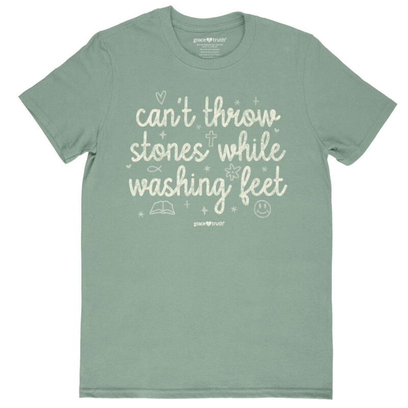 "Abalor Women's Stones Throw T-Shirt – Grace & Truth Collection"