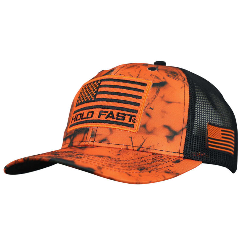 "Abalor Men’s Hunter Camo Cap – HOLD FAST Collection"