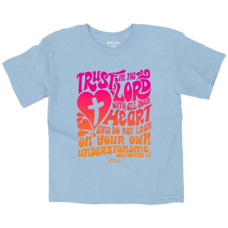 "Abalor Kids Trust in the Lord T-Shirt – Faithful Spirit Collection"