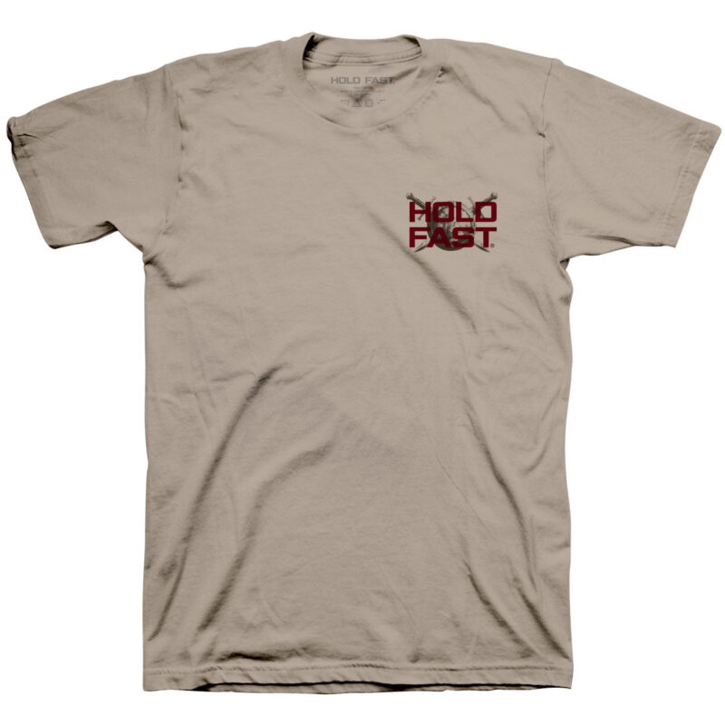 Abalor "Hold Fast" Men's T-Shirt – Faith-Based Shield Graphic Shirt - Image 2
