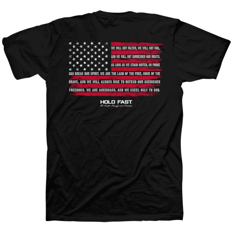 "Abalor Men's We Will Not Falter T-Shirt – HOLD FAST Collection"