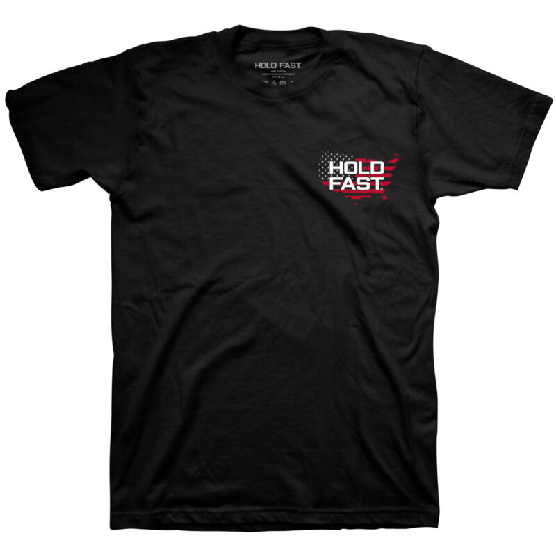 "Abalor Men's We Will Not Falter T-Shirt – HOLD FAST Collection" - Image 2
